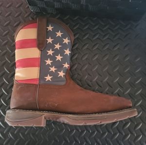 Men's Durango western work boots. Steel Toes 11.5